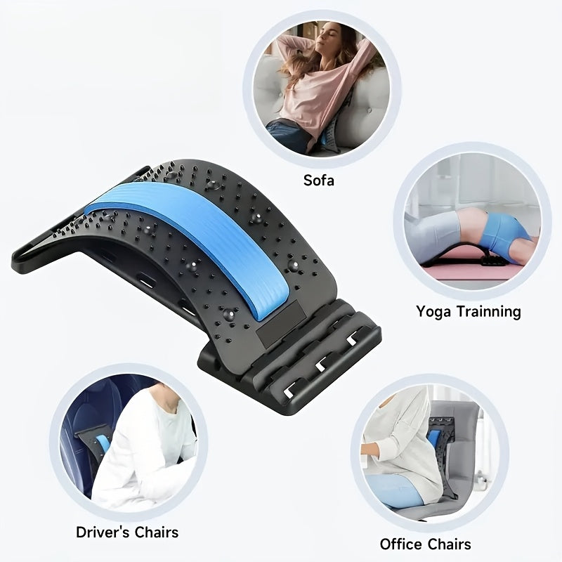 Массажер для спины для снятия мышечного напряжения и боли в спине дома и в офисе