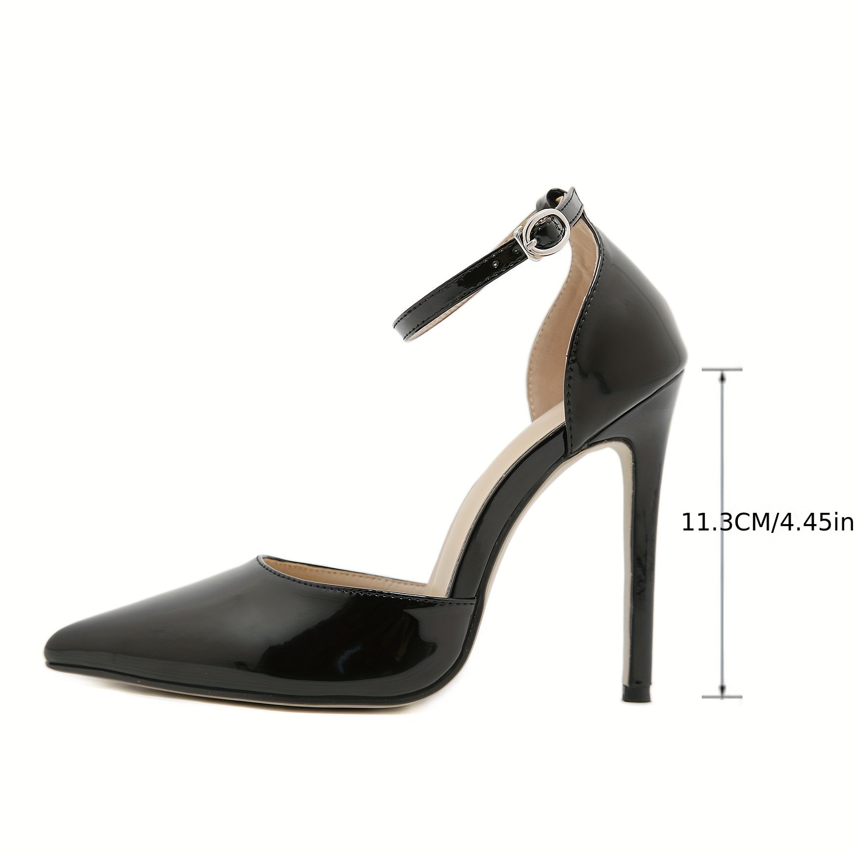 Women's Solid Color Pointed Toe Stiletto Heels Dress Pumps