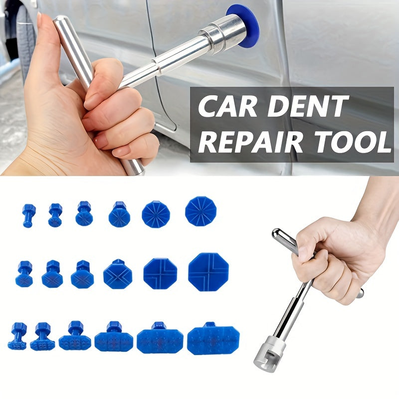 Handheld T-Shape Dent Repair Tool Kit for Small Dents and Hail Damage