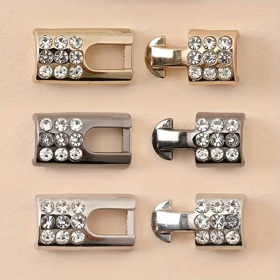 Unisex Plastic No-Tie Shoelace Buckles Shoe Accessories for Men and Women