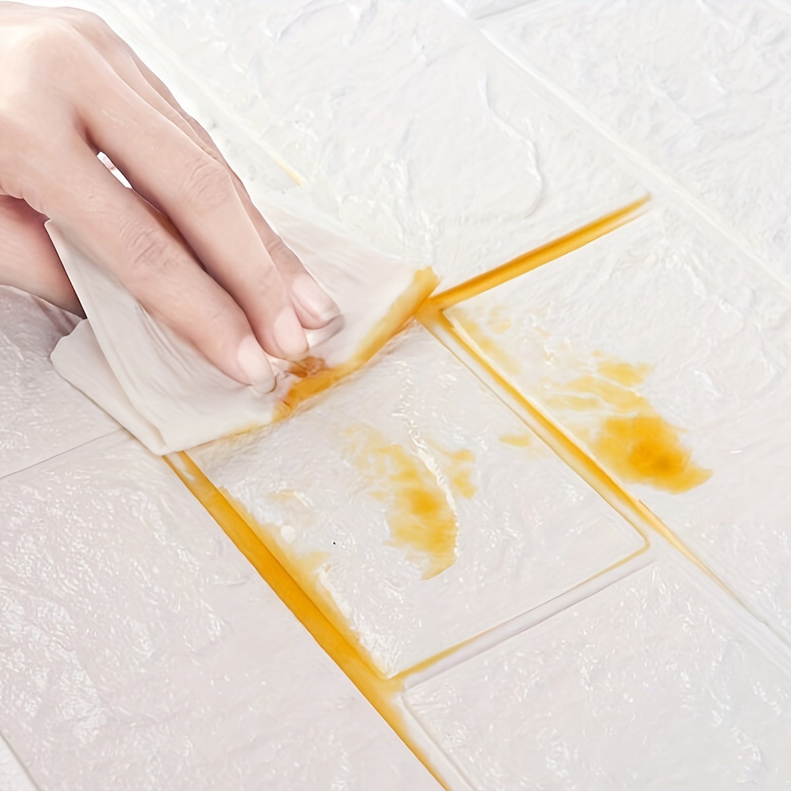 Foam Brick Wallpaper Sticker Self-Adhesive Waterproof 50cm x 5m Indoor Decor