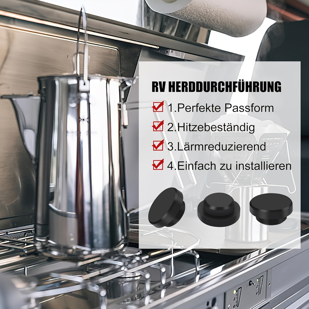 Tapones de goma en forma de T para hornos de panset de 16