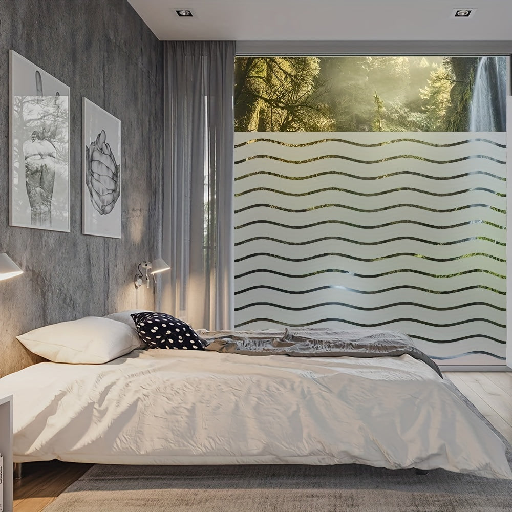 Opaque Window Sticker for Privacy Light Protection Removable Cling Vinyl Film