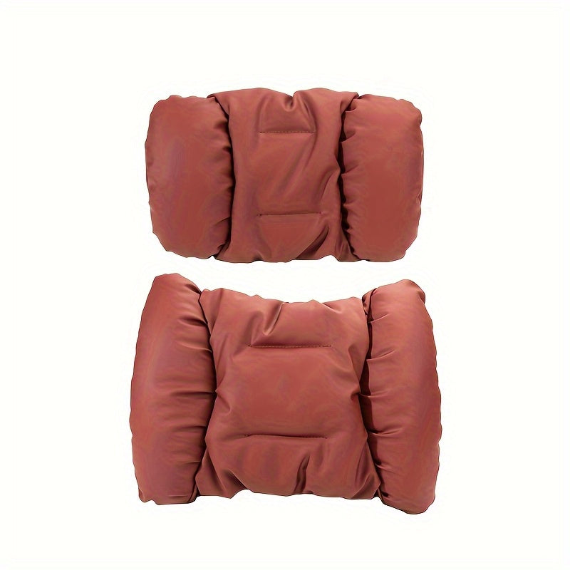 Car Headrest and Lumbar Pillow Ergonomic Foam Cushion for SUV Truck Back Support
