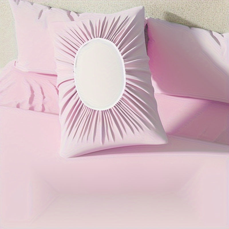 Set of 2 Disposable Non-Woven Pillow Covers for Travel Hotels and Overnight Stays