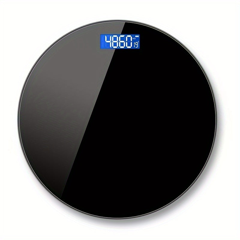 Цифровые напольные весы с LED-дисплеем, точное измерение веса тела, питание от батареи