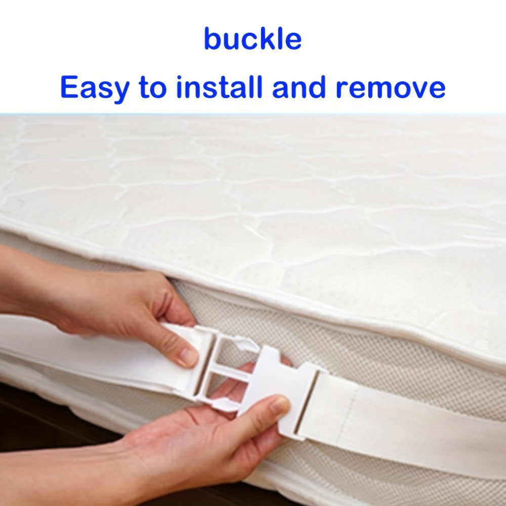 33ft Bed Strap Mattress Joiner with Adjustable Buckle for Bed Support