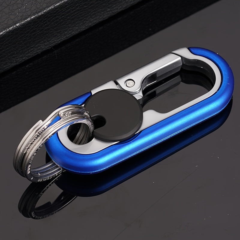 Durable Metal Alloy Car Key Chain for Men with Stylish Waist Clip