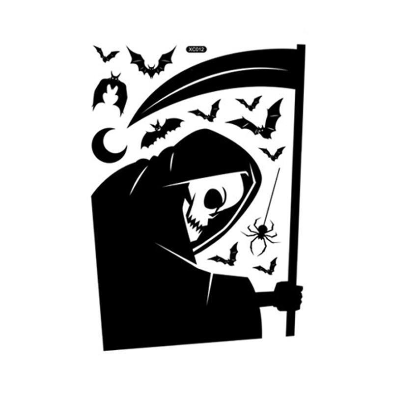 Halloween Monster Window Clings No Electricity Required Party Decor