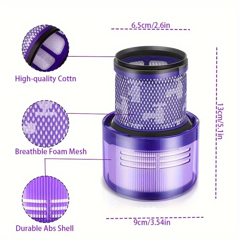 V11, V15 Detect uchun simsiz changyutgich filtri almashtirish, 1-3 ta paket
