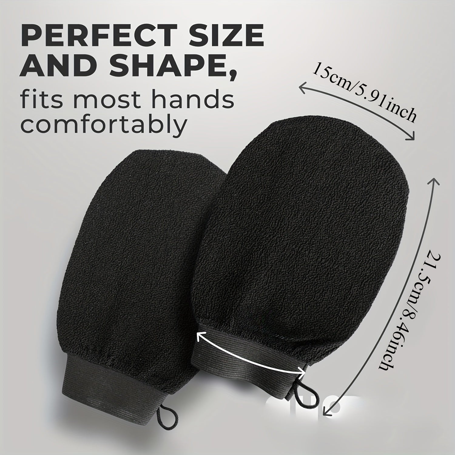 Эксклюзивные массажные рукавицы для удаления омертвевших клеток кожи и глубокого очищения