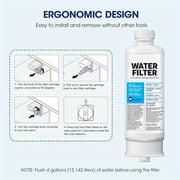 Замена фильтра для воды в холодильнике, совместима с моделями RF23, упаковка 2/3