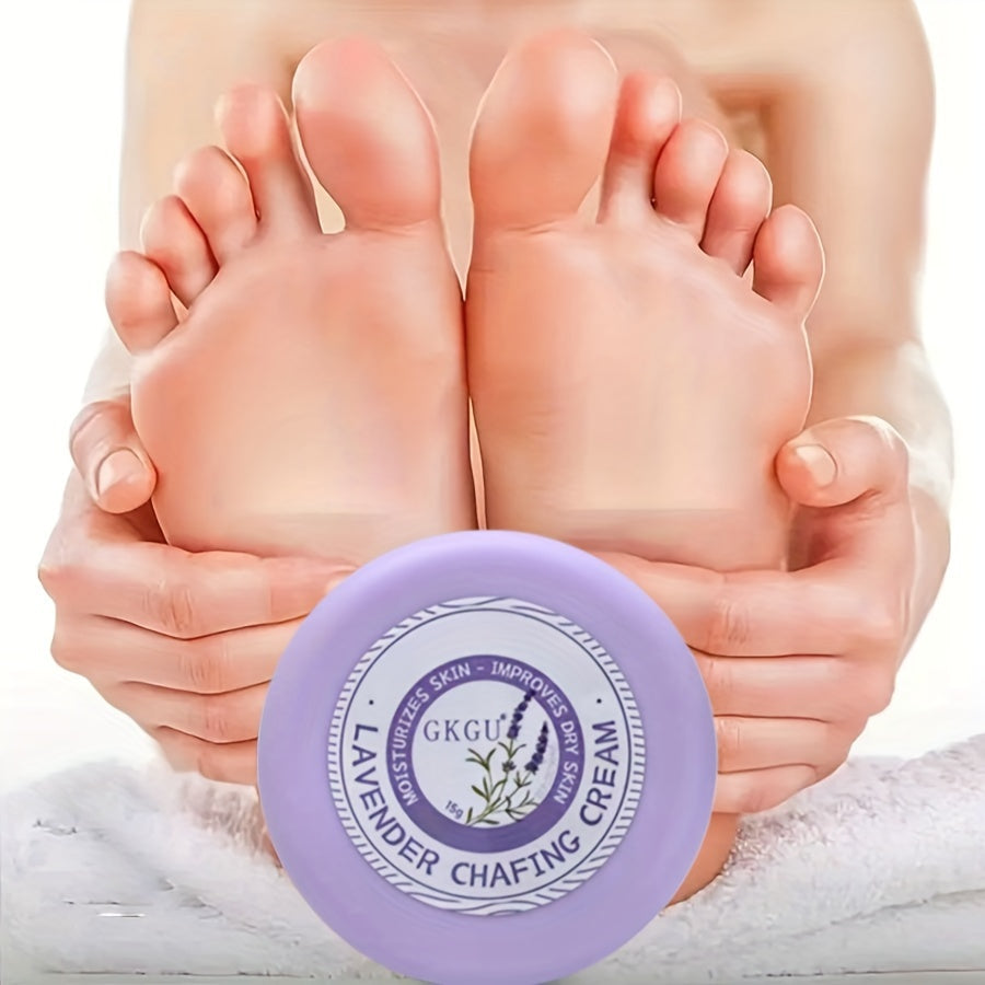 Crema hidratante de lavanda para manos y pies unisex para piel seca y agrietada