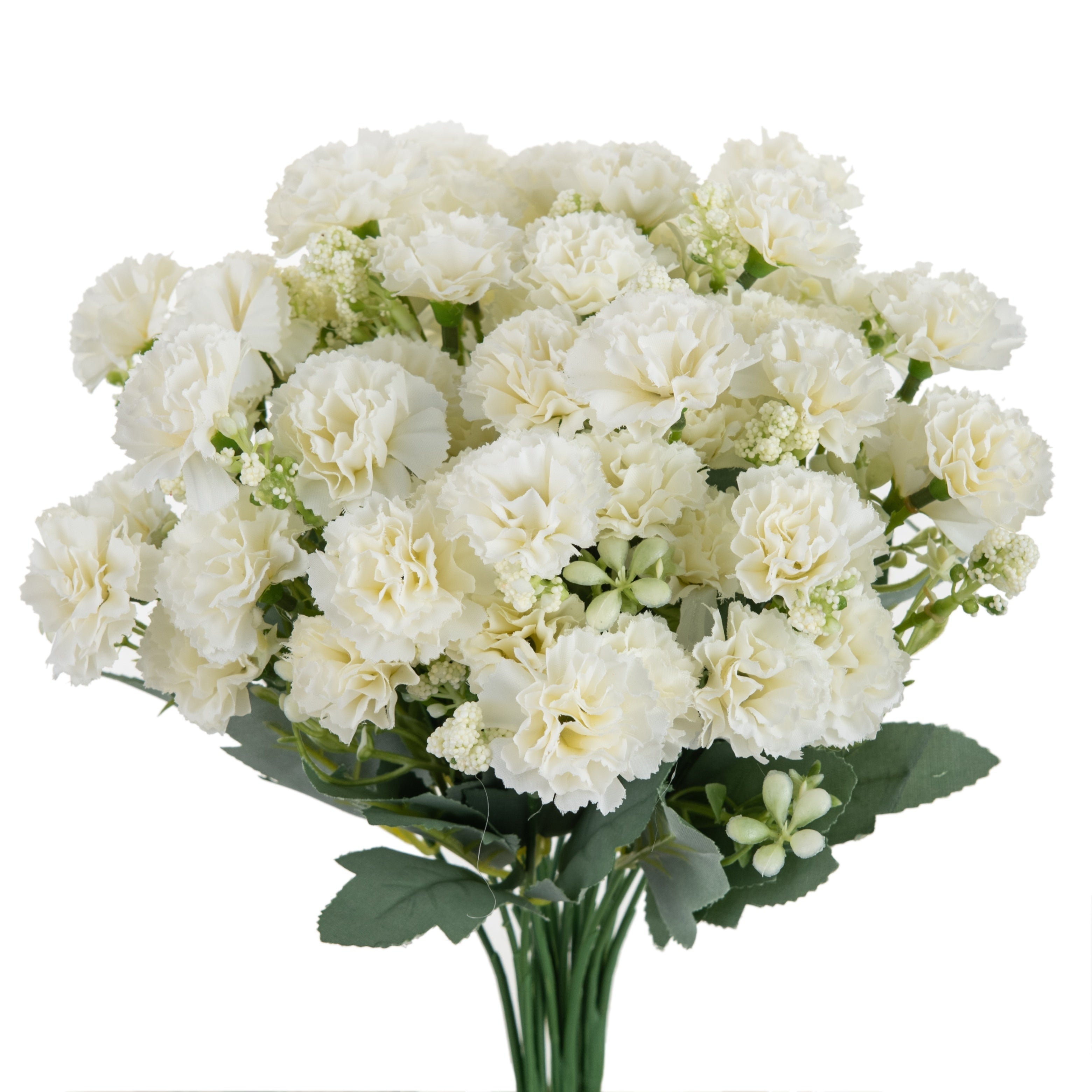 UV Resistant Outdoor Artificial Carnations for Home Decor and Events