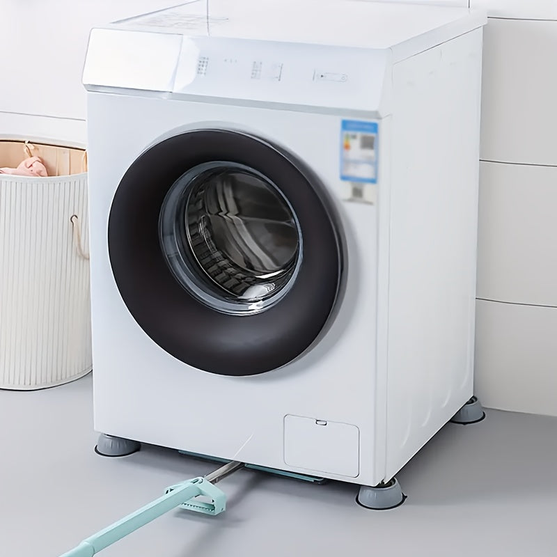 Set of 4 Anti-Vibration Pads for Appliances Noise Reduction Shock Absorption