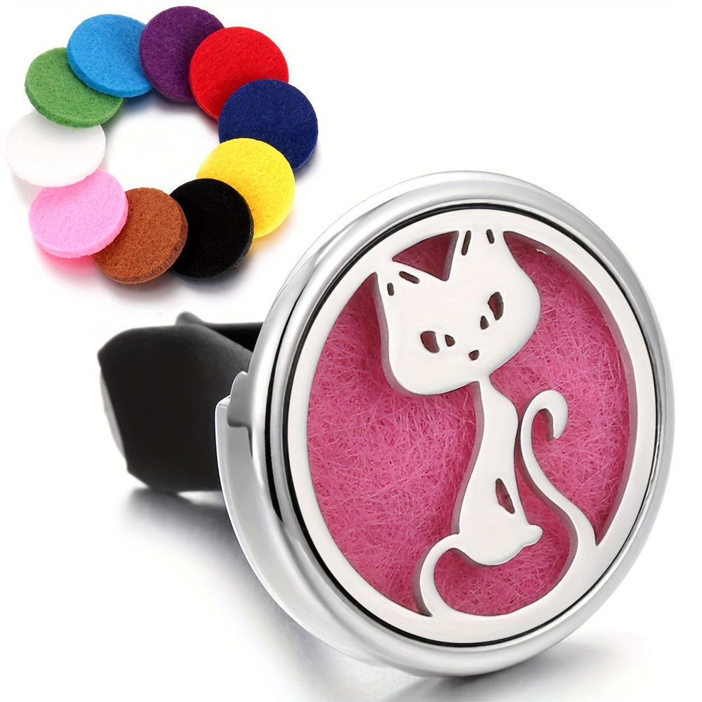 Car Interior Air Freshener Clip Aromatherapy Diffuser Car Vent Clip with Pads