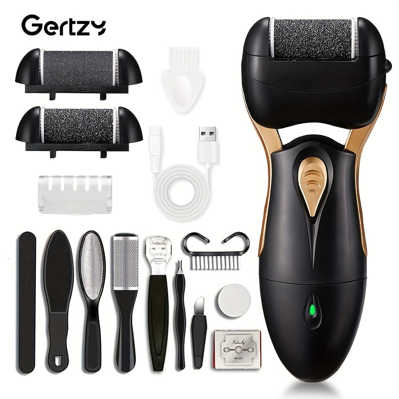 Rechargeable Electric Foot Grinder for Dead Skin Removal and Foot Care