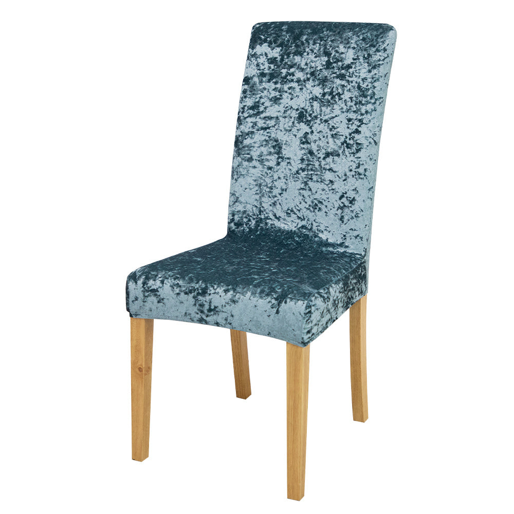 Velvet Dining Chair Slipcovers Protect and Add Elegance