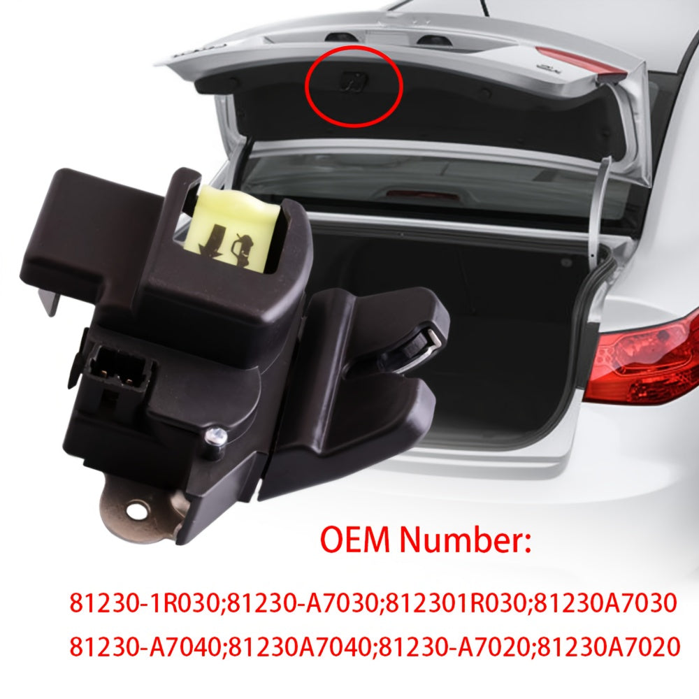 Koffer qulfi aktuator motor Kia Forte 2013-2018, Hyundai Accent 2018-2022 bilan mos keladi