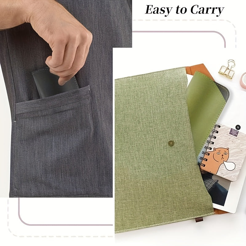 Funda de gafas de cuero sintético portátil en 8 colores