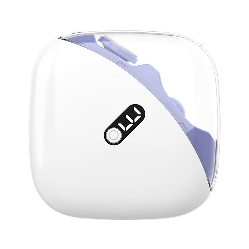 Kompakt Aqlli Tirnoq Qirqish Mashinasi, Raqamli Ko'rsatkich, USB orqali Zaryadlanadigan Lityum Batareya, Kattalar va Oila uchun Sovg'a, Zamonaviy Tirnoq Qirqgich.