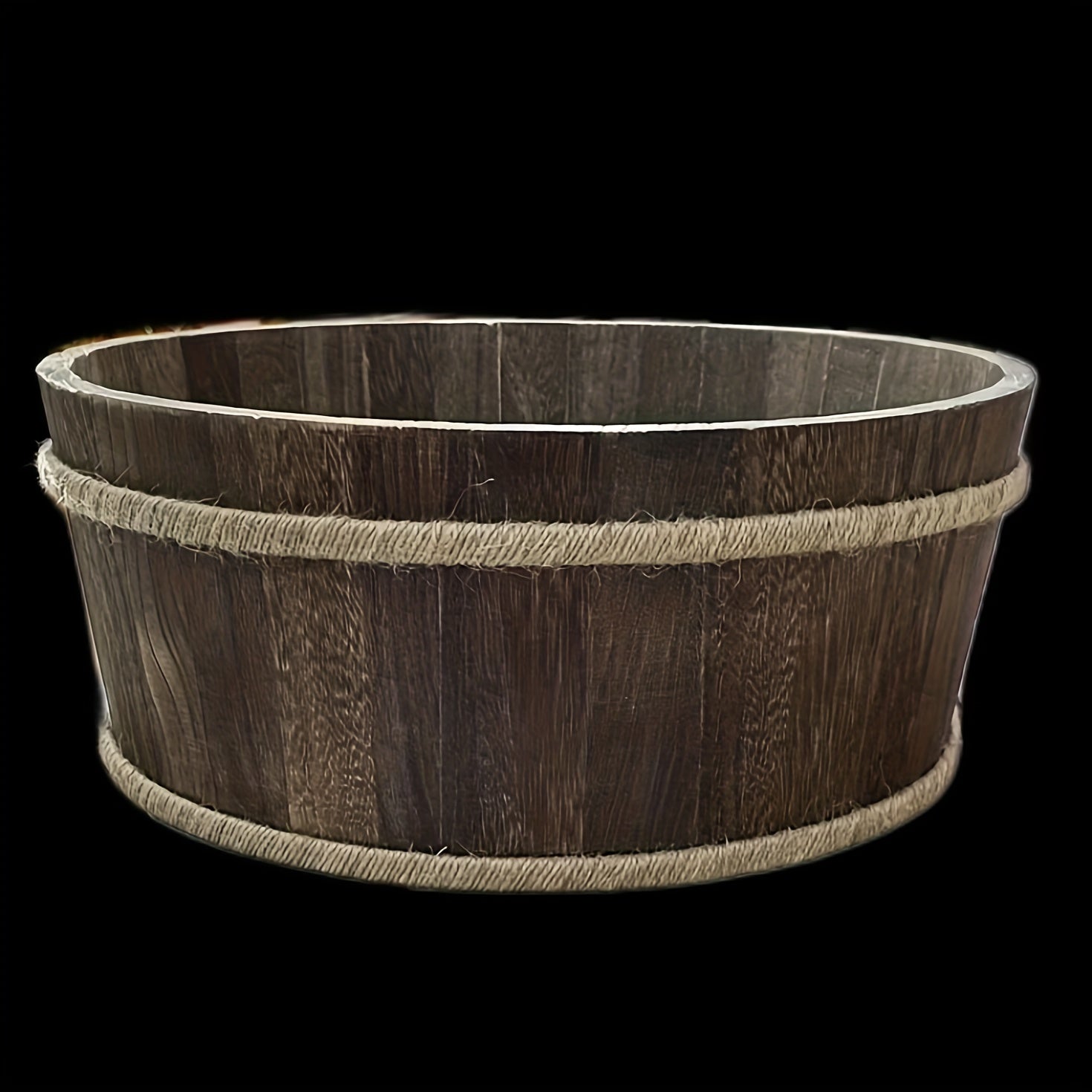 Wooden Baby Photography Props Bed with Baby Basin for Newborn Photos