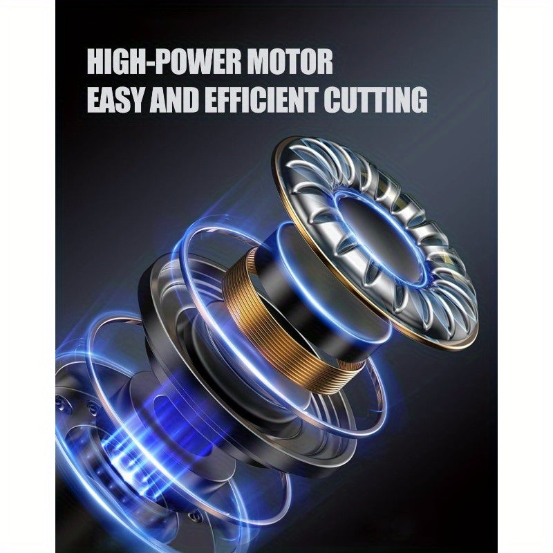 Enleber USB Rechargeable Shaved Ice Cone Machine with Stainless Steel Blades, 2 Reusable Ice Molds. Ideal for Home Kitchen & Camping. Durable and Modern.