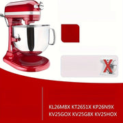 Vertical Mixer Bowl Cover with Splash Guard Fits 6-7 Quart BPA-Free Dishwasher Safe Clear