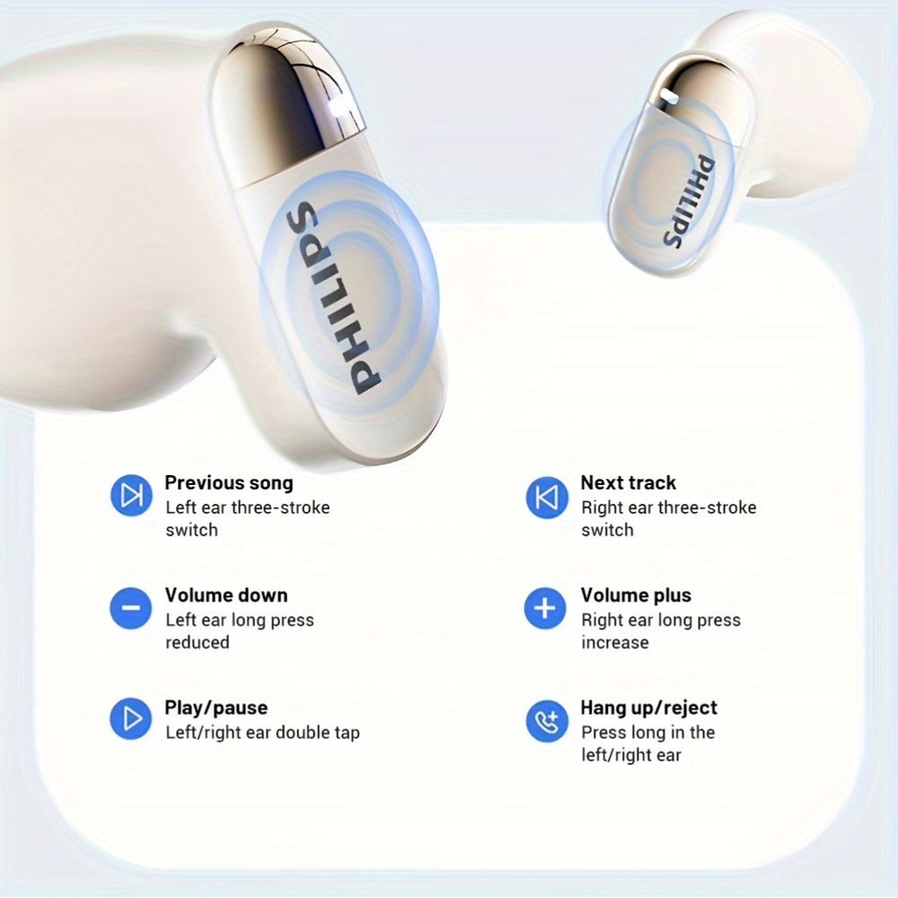 Wireless Earbuds with ANC HiFi Sound Touch Control Sweat-Resistant Type-C Charging Case