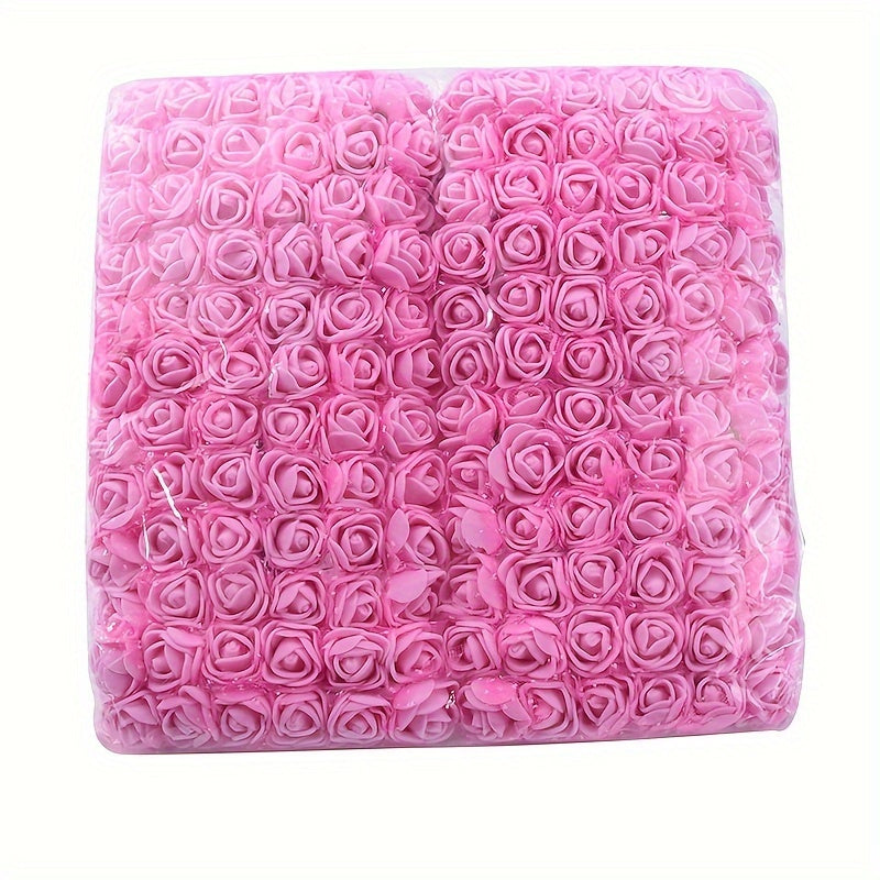 Mini Foam Roses 2cm for DIY Wedding Bouquets Scrapbooking Home Decor