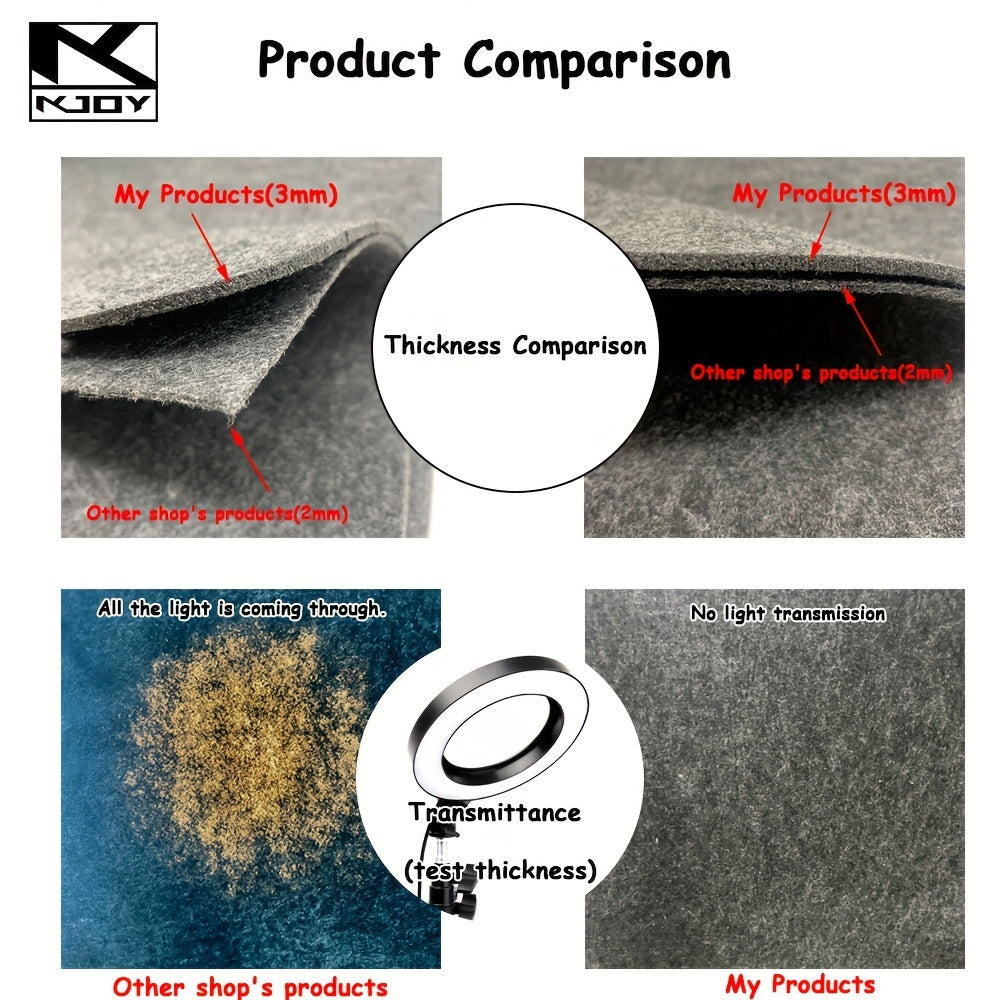 Органайзер для интерьера автомобиля из войлочной ткани, складной, с отделением для хранения, черный, серый, застежка на липучке