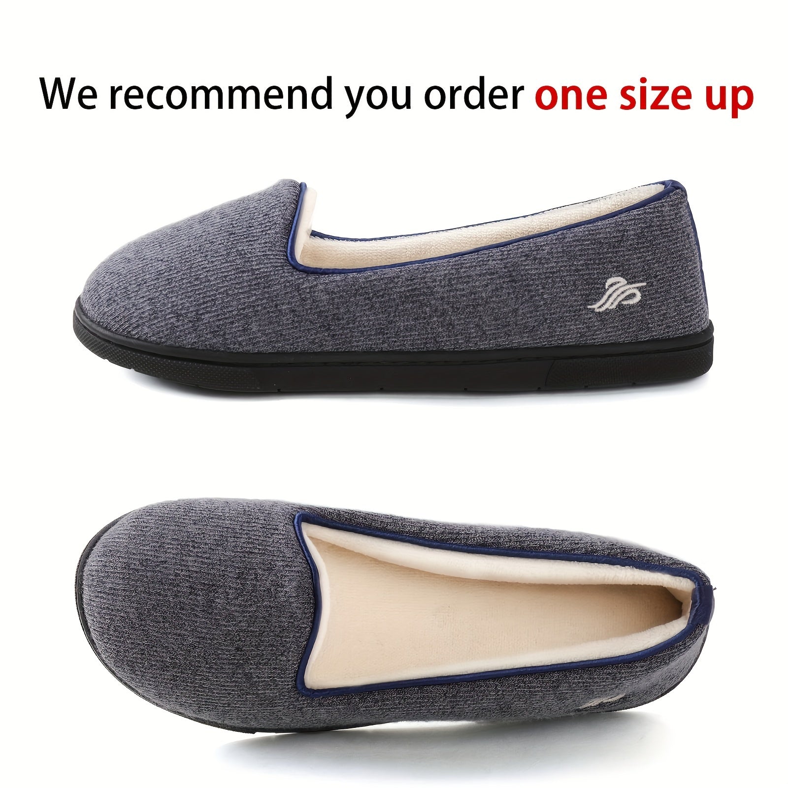 Women's Lightweight Cozy Indoor Outdoor House Slippers with Non-Skid Sole