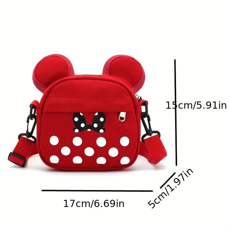 Cartoon Mouse Coin Purse Shoulder Bag for Travel and Holidays