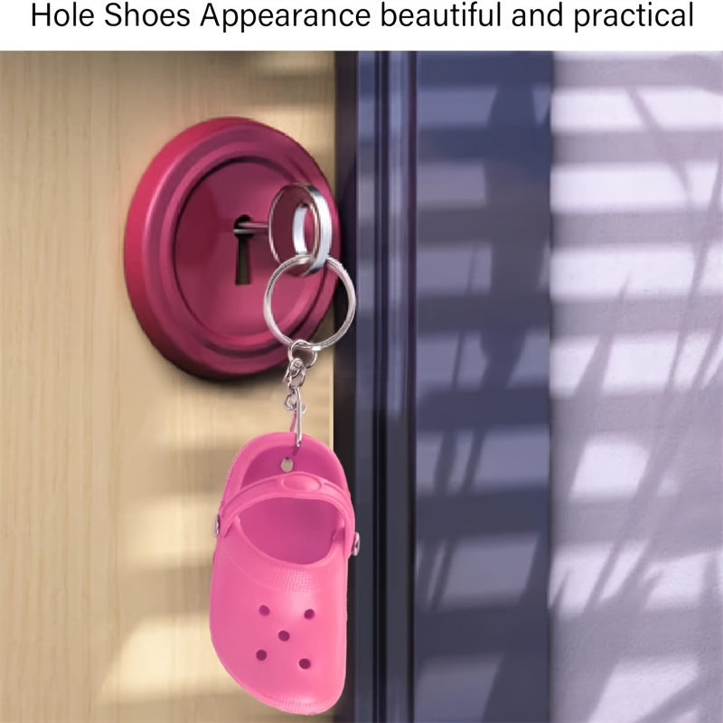 20 ta Mini Kalitlar to'plami - 5 rangda mavjud silikon poyabzal charm, sumkalar va kalitlar uchun ideal, ayollar, erkaklar, qizlar, o'g'il bolalar uchun mustahkam va qulay aksessuar - ajoyib sovg'a g'oyasi