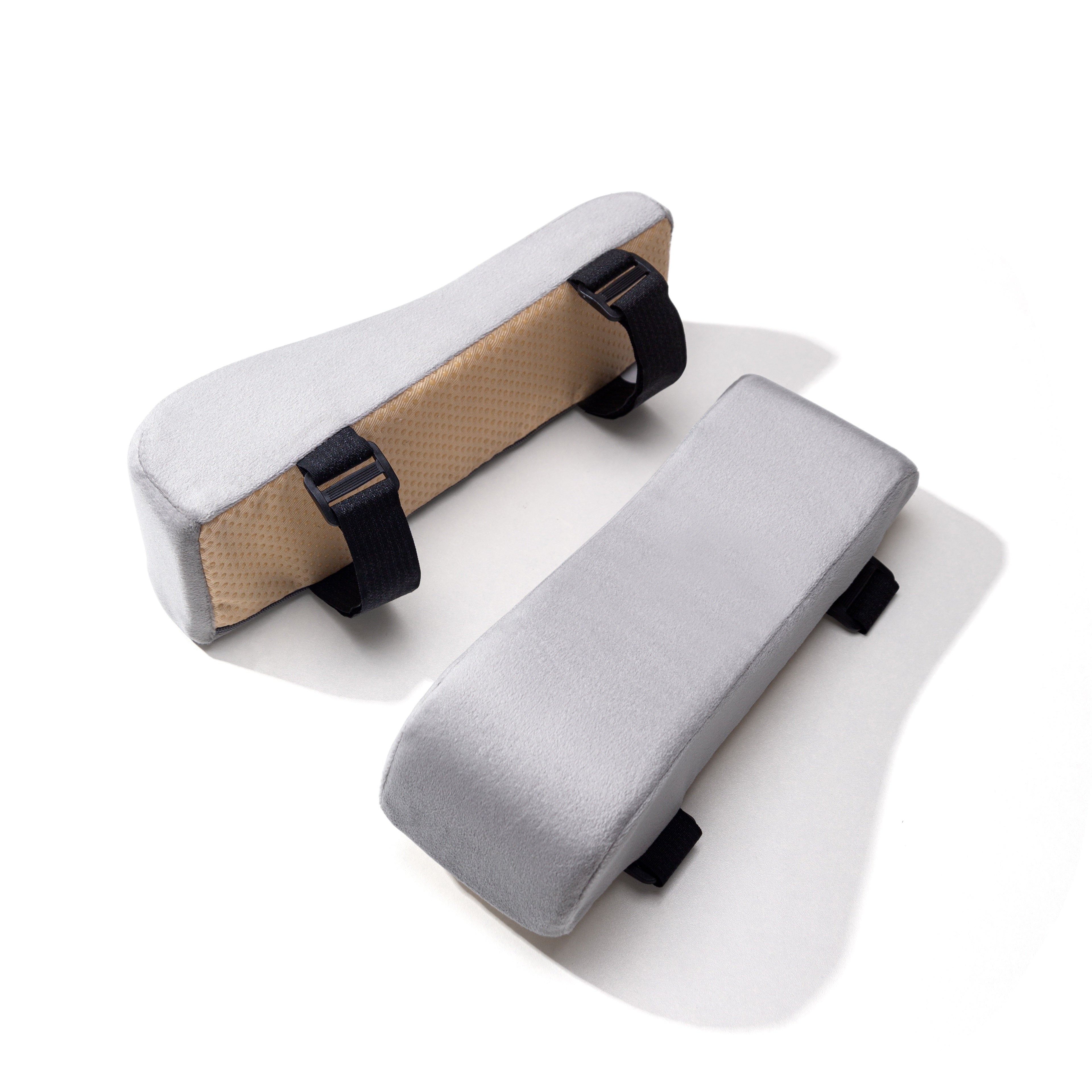 Эргономичная подушка для подлокотника для компьютерных и игровых кресел, покрытие из полиэстера, сердечник из полиуретана, снятие давления