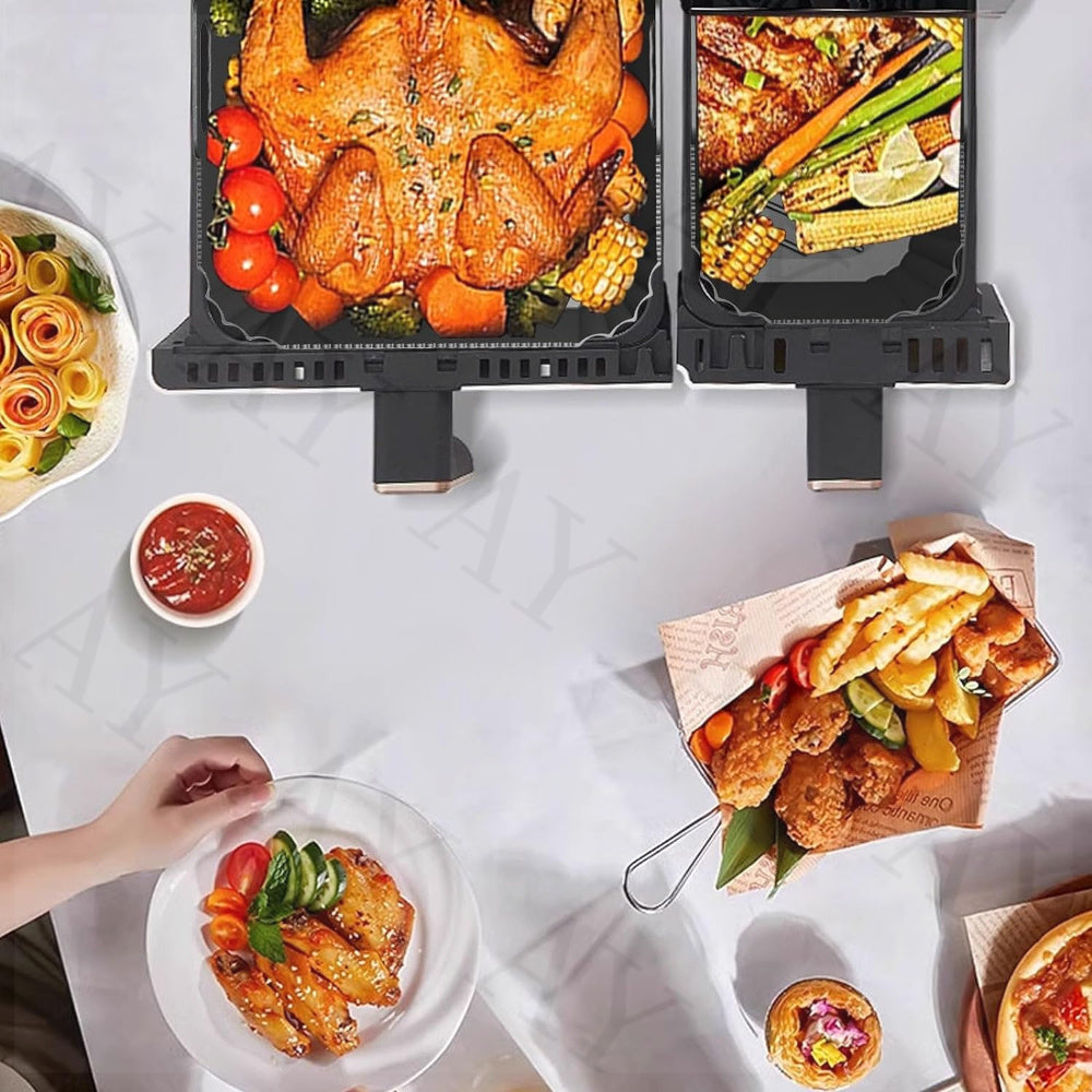 Havo fritözlari uchun silikondan tayyorlangan qoplama, yopishmaydigan, qayta ishlatiladigan, tanlangan modellarga mos keladi