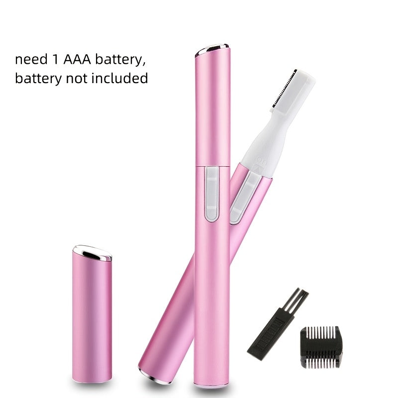 Electric Facial Hair Trimmer for Women Plastic Personal Pen Detailer Rinseable
