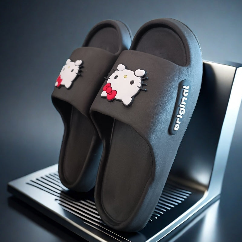 Ayollar uchun yopiladigan ichki va tashqi uy poyabzali, yostiqlangan EVA, sirpanmaydigan, qulay