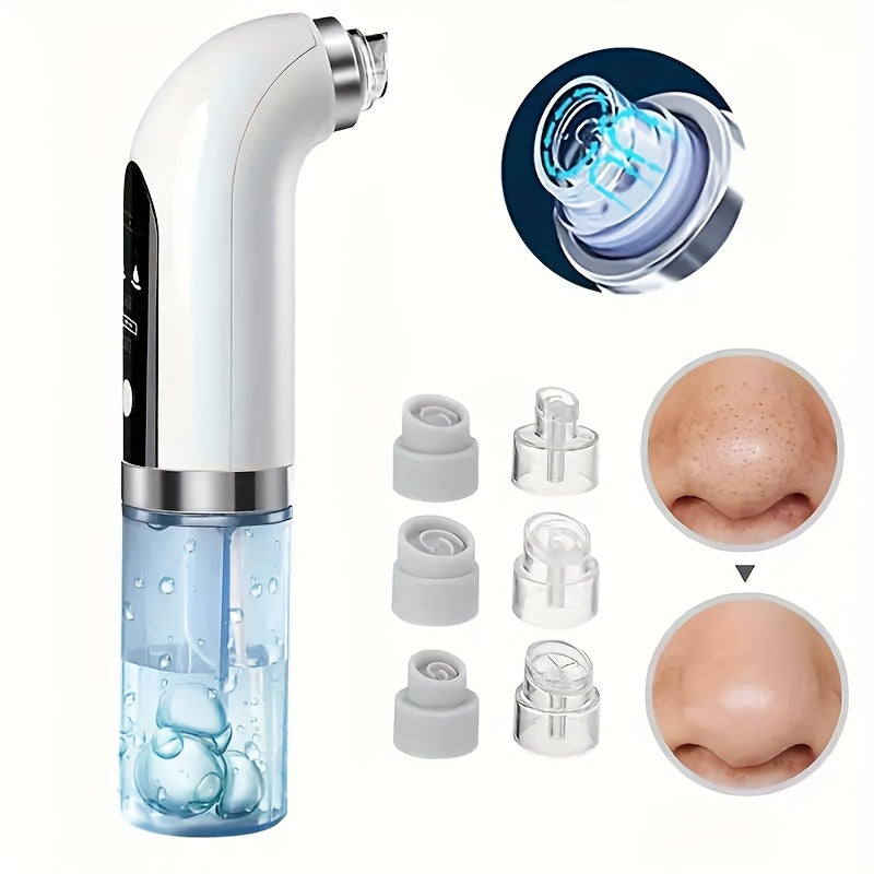 Electric Blackhead Remover Facial Vacuum Tool USB Rechargeable Cleansing Device