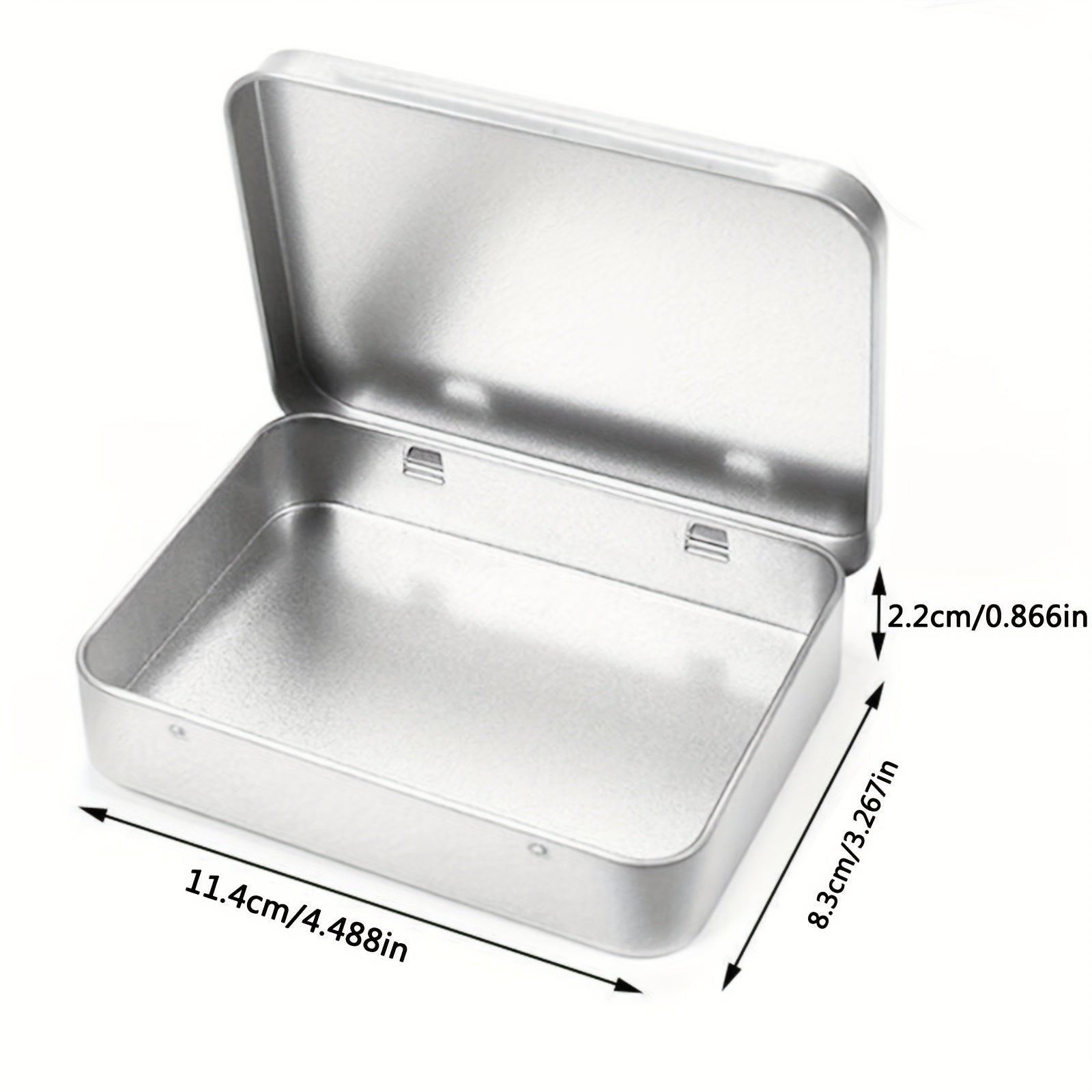 Unisex Metal Storage Box Container Lengthened Cigarette Case