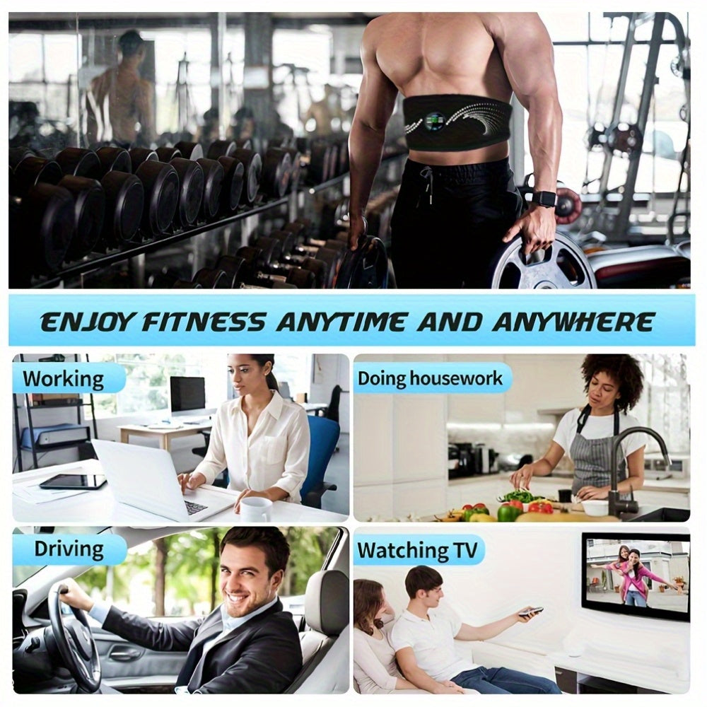 Erkaklar va ayollar uchun bir nechta rejimlar va intensivlik darajalari bilan EMS mushak massajchisi. Sayohat, uy yoki ofisda dam olish uchun ideal va bayram sovg'asi sifatida.