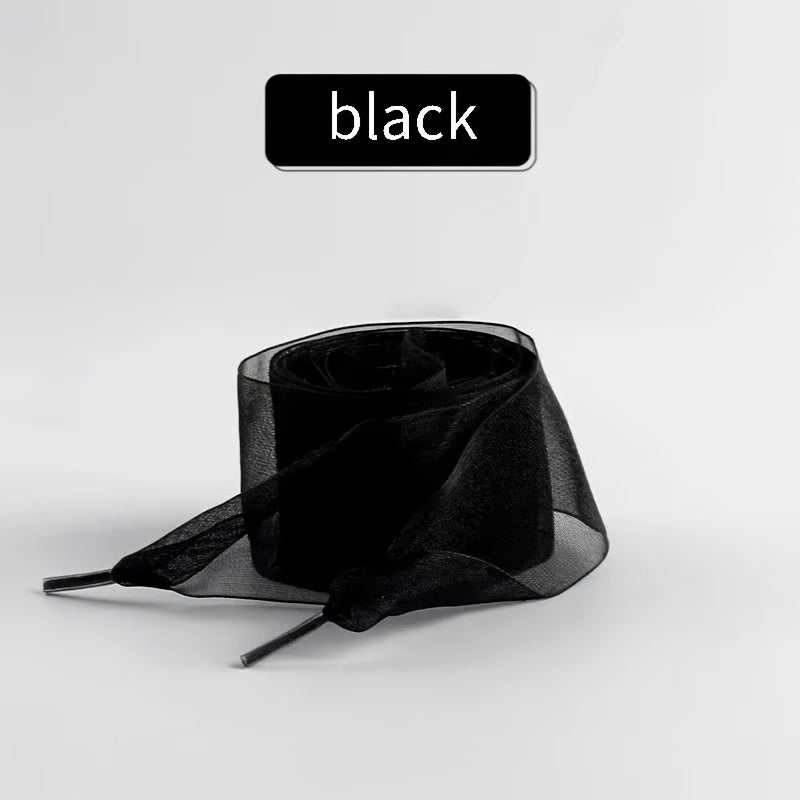 Unisex Cotton Lace Fashion Shoelaces for Sneakers and Shoes