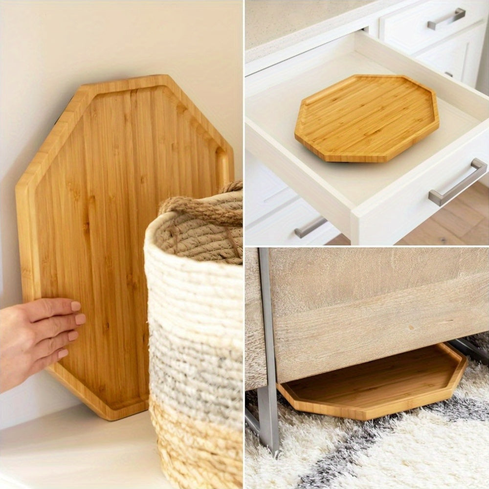 Black Folding TV Tray Table for Couch Armrest Snack Organizer 24x10cm