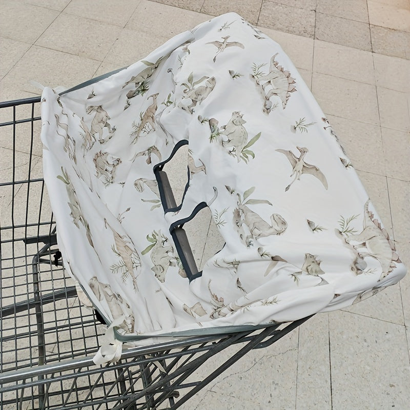 Мягкий и удобный чехол для购物车, сделанный из уютного тканого полиэстера. Этот чехол, который можно стирать в машине, также служит портативной подушкой для ручного автокресла. Идеальный подарок на Хэллоуин, День благодарения или Рождество.