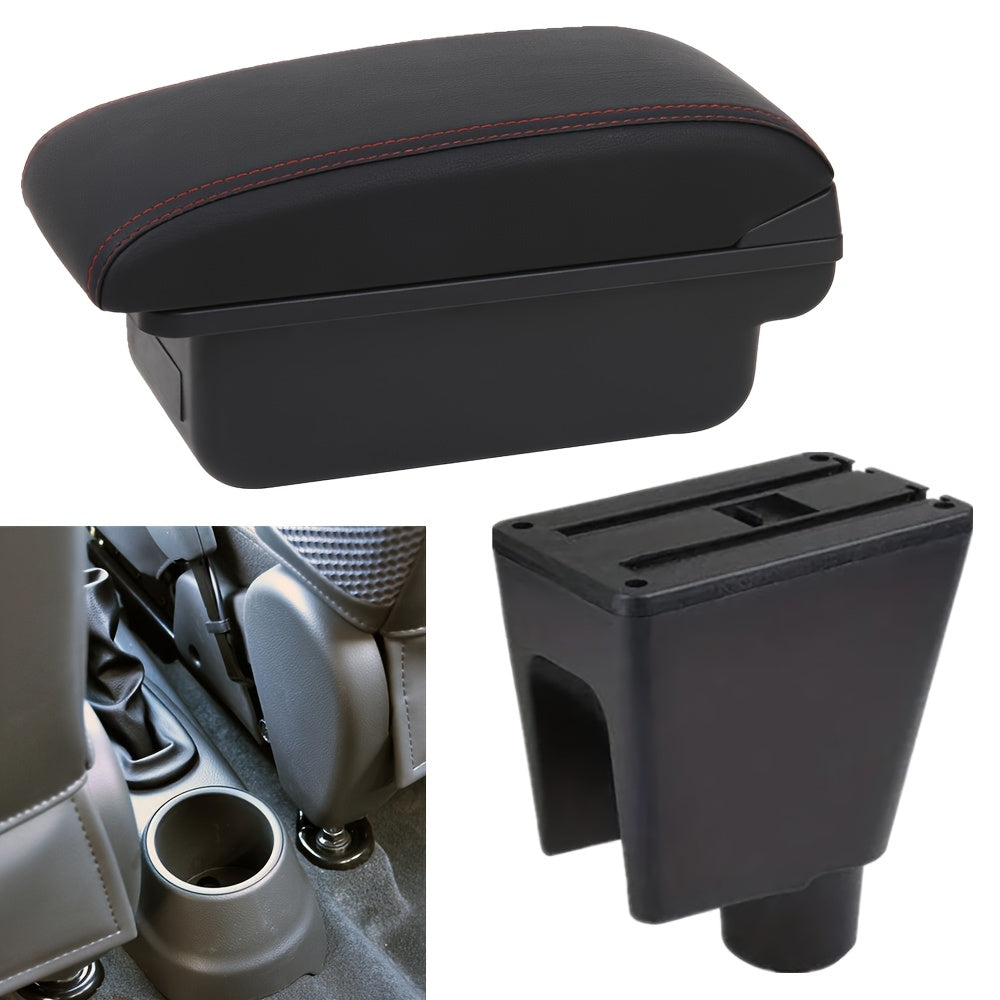 Car Interior Center Console Armrest Box Storage Carrier for Compact Vehicles