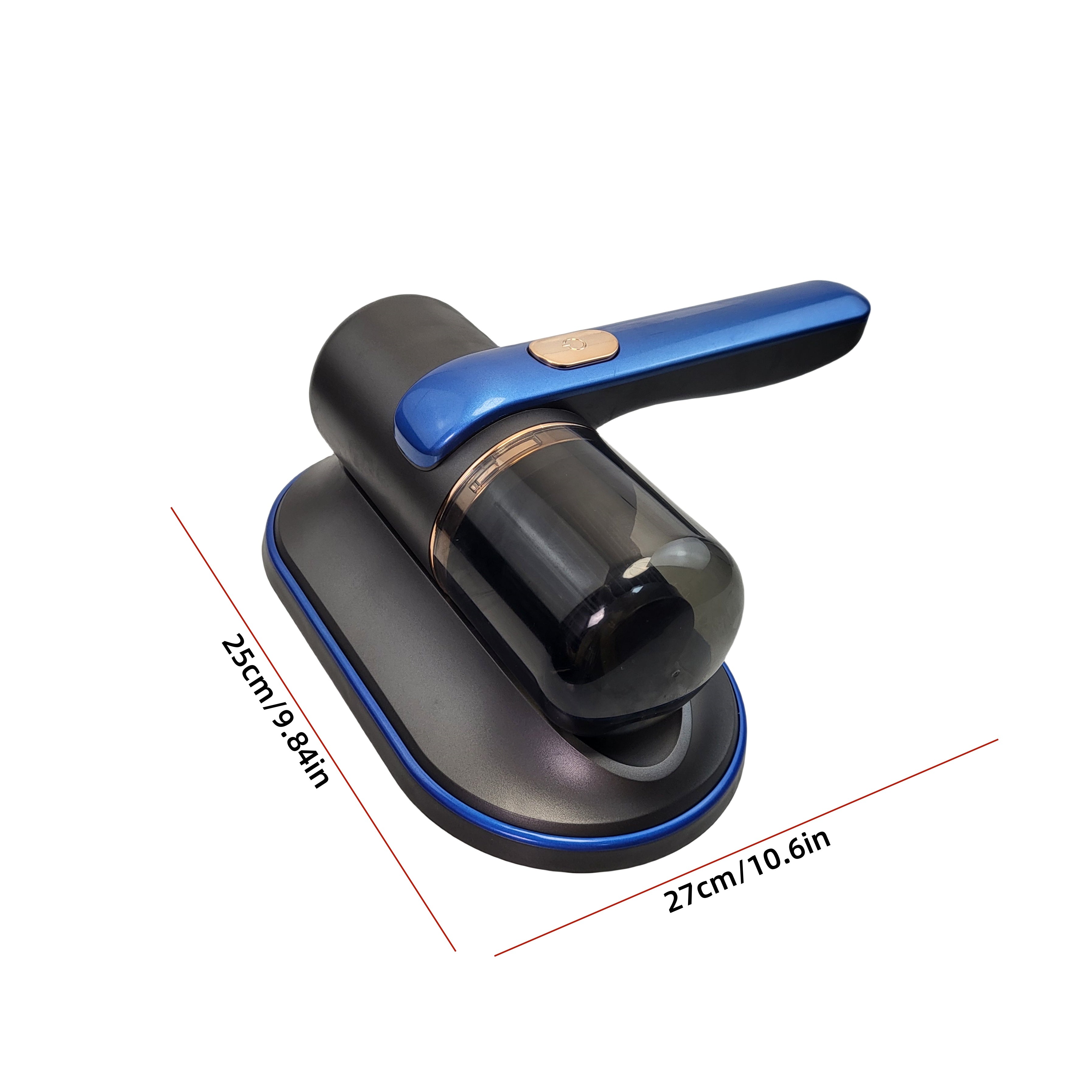 Rechargeable Handheld Vacuum Cleaner for Dust and Hair with Stainless Steel Filter