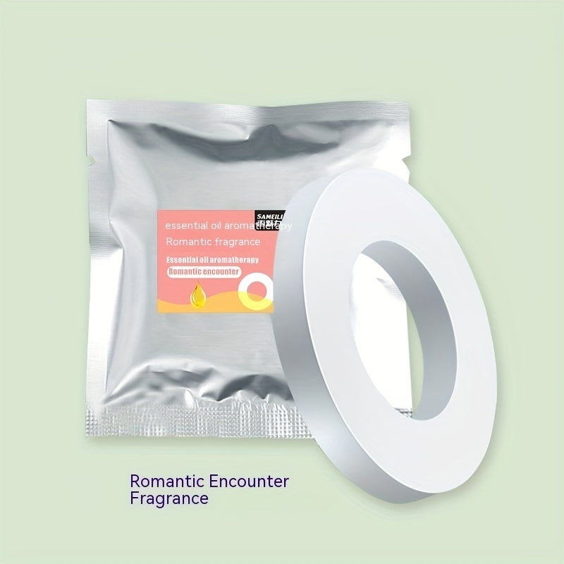 5pcs Car Aromatherapy Refill Pads Odor Removal Scented Discs for Vehicle Interior