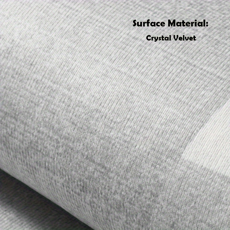 Christmas Cheer Semi-Circle Doormat Non-Slip Machine Washable Polyester