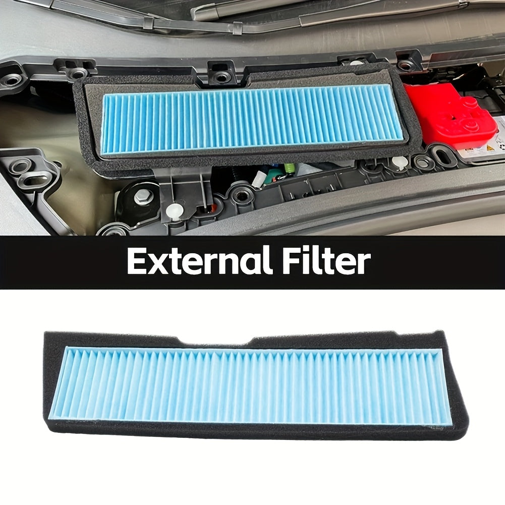 Universal Car Air Intake Filter for Tesla Model 3 and Y Black Mesh