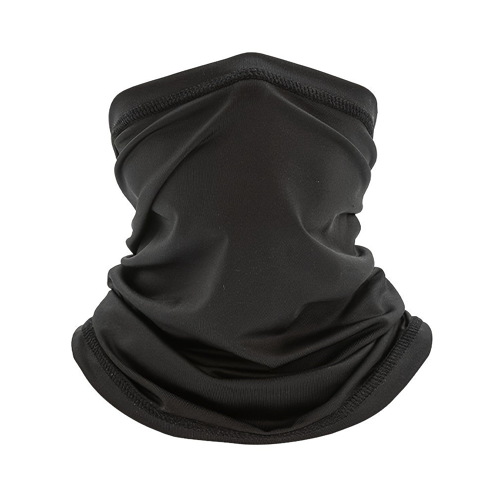 Gaiter facial de cuello reutilizable, transpirable y unisex para motocicleta